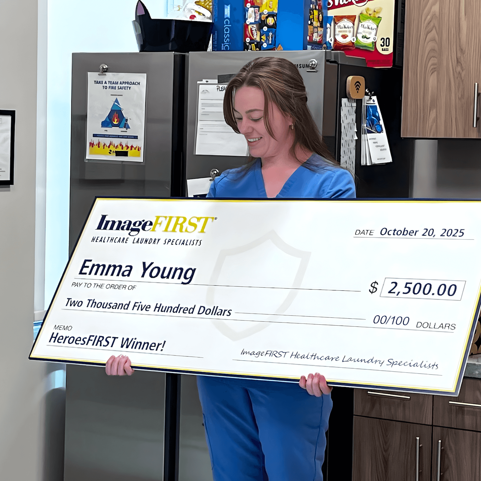 Canyon Ridge Surgery Center Celebrates HeroesFIRST Winner: Emmalyne Young, CST