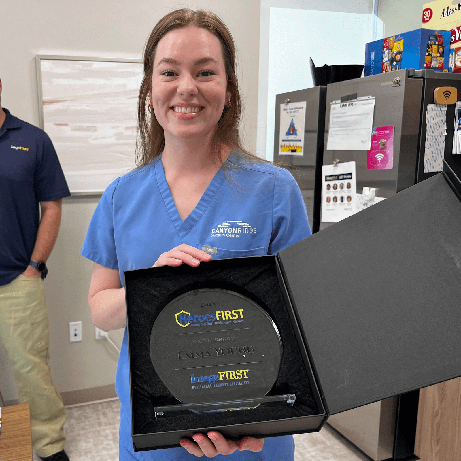 Canyon Ridge Surgery Center Celebrates HeroesFIRST Winner: Emmalyne Young, CST